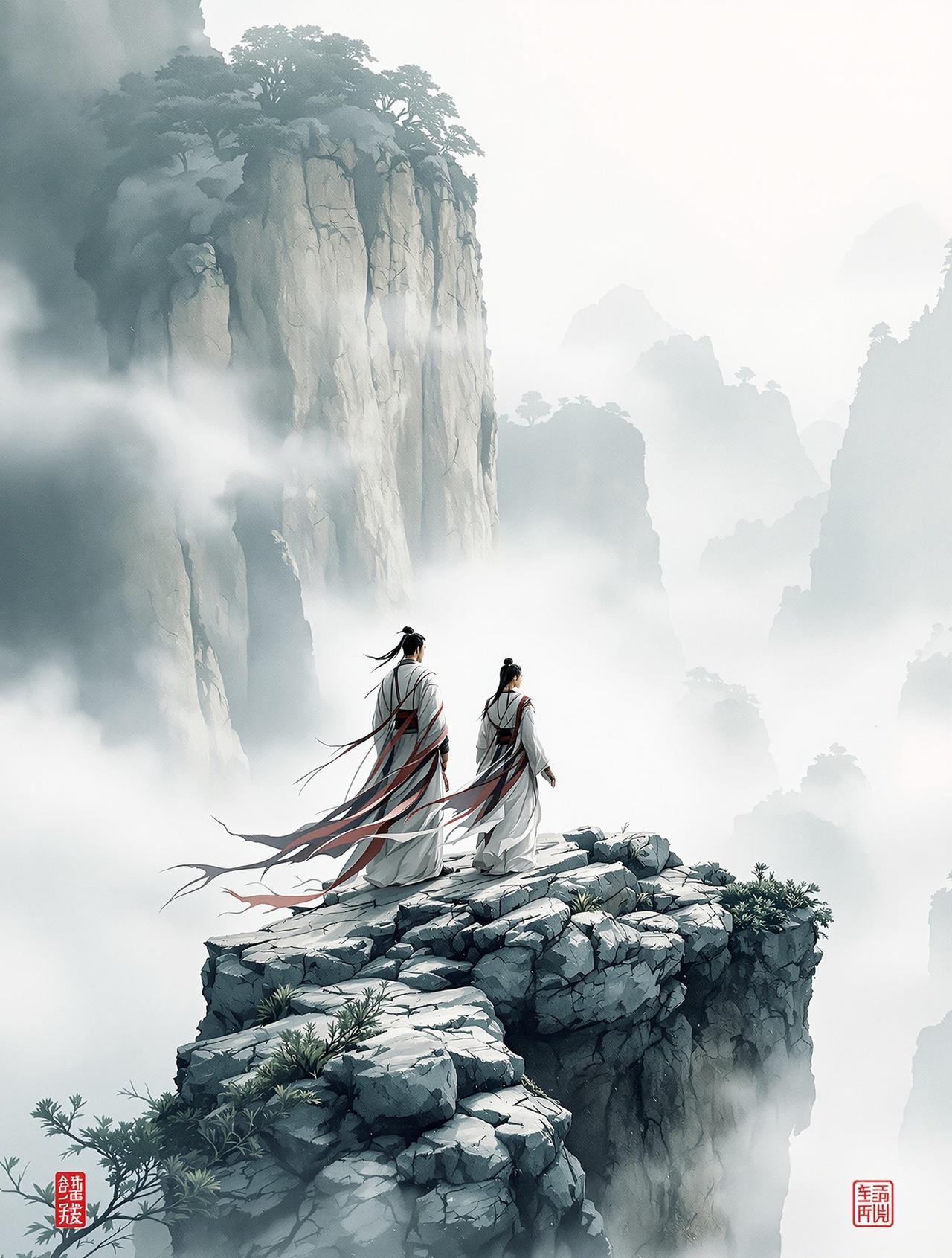 《山河令》高清剧照,武侠题材影视作品